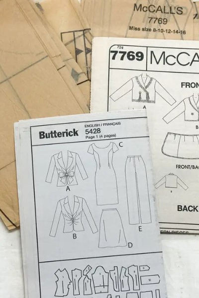 Junk Journal Sewing Patterns